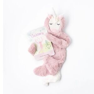 Slumberkins Unicorn snuggler and Storybook Set - Pink